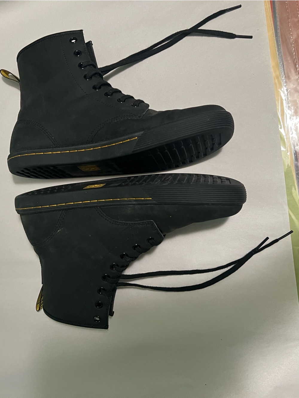 Dr. Martens Women's Black High-Top Lace-Up Boots - Picture 2 of 6